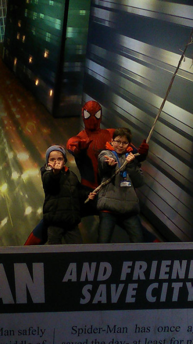 ALEXANDRE avec Spiderman